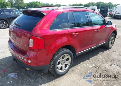 2013 Ford Edge Sel from USA, damaged, VIN 2FMDK3JC6DBA30481